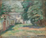 Wacław Wąsowicz, PEJZAŻ Z WOROŃCA, 1938, olej, płótno