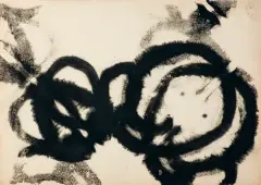 BEZ TYTUŁU by Alfons Mazurkiewicz, LATA 60. XX w., tusz, papier, sold Sep 2019