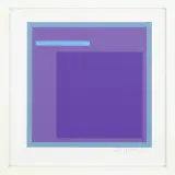 Henryk Stażewski, KOMPOZYCJA GEOMETRYCZNA, 1980, serigrafia, papier