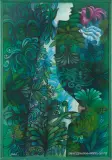 RAJ by Irena Janczewska-Bachtin, 2003, pastel, papier, offered Jun 2019