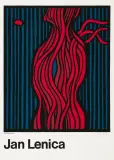 Jan Lenica, AUTOPLAKAT, 1972, serigrafia barwna, karton