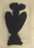 Alfons Mazurkiewicz, FORMA ORGANICZNA, LATA 60. XX w., tusz, pędzel, papier
