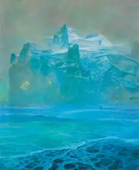 Zdzisław Beksiński, Z-11, 1988, olej, płyta pilśniowa