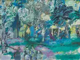 Juliusz Joniak, PEJZAŻ MIEJSKI, 1993, olej, płótno
