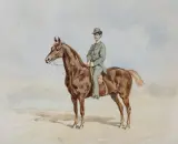 Juliusz Kossak, KONNY PORTRET MŁODEGO MĘŻCZYZNY