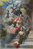 ALEGORIA. POLSKA by Zdzisław Jasiński, 1916, olej, płótno, offered Jun 2019