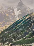Leon Wyczółkowski, MNICH NAD MORSKIM OKIEM, 1904, pastel, karton