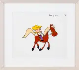 W. Nehrebecki, A. Ledwig, L. Lorek, Bolek i Lolek na Dzikim Zachodzie, 1969-1986, folia animacyjna: farby emulsyjne, folia celuloid.