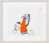 W. Nehrebecki, A. Ledwig, L. Lorek, BOLEK I LOLEK, LATA 70. XX W., folia animacyjna: farby emulsyjne, folia celuloid.