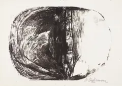 Magdalena Abakanowicz, Bez tytułu, 1975, litografia, papier