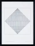 Wanda Gołkowska-Chwałczyk, Nr 2 z cyklu: Fi, Figury niepoważne, 1998, tusz pióro, papier kremowy