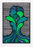 Jan Lenica, Bez tytułu, 1971, serigrafia, papier