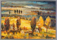 Dariusz Piekut, ROZTOCZAŃSKA BAJKA 67, 2018, akryl, olej, płótno