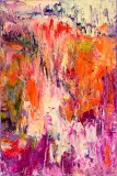 MIRAGE by Gossia Zielaskowska, 2019, akryl, płótno, sold May 2019
