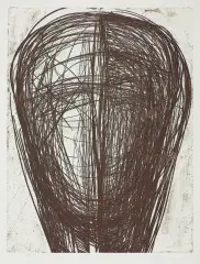 Magdalena Abakanowicz, Z CYKLU KATARSIS, 1985, miękki werniks, papier