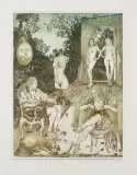 Marian Paweł Bocianowski, CYTATY Z B. SCHULZA V, 1981, akwaforta barwna, papier