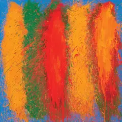BEZ TYTUŁU by Leon Tarasewicz, 1996, olej, płótno, sold Mar 2019