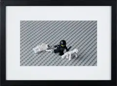 Zbigniew Libera, BICIE, Z TEKI „ALBUM DES KZL LEGO”, fotografia czarno-biała