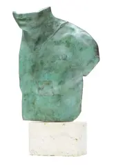 ASKLEPIOS by Igor Mitoraj, 1988, brąz patynowany, sold Dec 2018