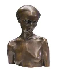EWA by Xawery Dunikowski, 1906, brąz, sold Dec 2018