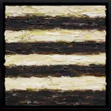 BEZ TYTUŁU by Leon Tarasewicz, 2003, technika mieszana, sklejka, sold Dec 2018