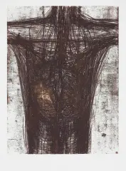 Magdalena Abakanowicz, Z CYKLU KATARSIS, 1985, miękki werniks, papier