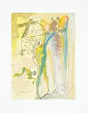 ILUSTRACJA DO BOSKIEJ KOMEDII DANTEGO by Salvador Dalí, 1960, drzeworyt, papier, sold Nov 2018