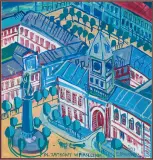 Edward Dwurnik, PL. ZAMKOWY W PIASECZNIE, 2013, tusz pióro, pędzel, papier