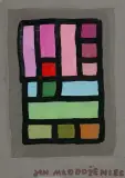 Jan Mlodozeniec, BEZ TYTUŁU, gwasz, papier