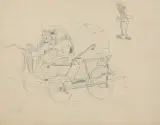 Józef Brandt, Rysunek dwustronny