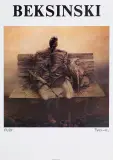 Plakat autorski by Zdzisław Beksiński, offset barwny, papier, sold Oct 2018
