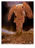BEZ TYTUŁU (KAMIENNY ANIOŁ) by Zdzisław Beksiński, grafika komputerowa, sold Oct 2018