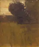 Józef Panfil, PEJZAŻ JESIENNY, 1996, olej, płótno