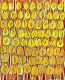 ŻÓŁTE TULIPANY by Edward Dwurnik, 2018, akryl, płótno, sold Oct 2018
