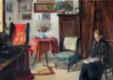 Jacek Malczewski, SALON W LUSŁAWICACH