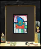 RELACJA by Friedensreich Hundertwasser, offset barwny, papier, sold Sep 2018
