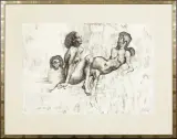 KOMPOZYCJA by Jan Lebensztejn, 1973, litografia, papier, sold Sep 2018