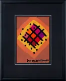 BEZ TYTUŁU by Jan Mlodozeniec, gwasz, papier, sold Sep 2018