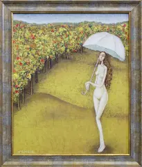 EWA by Jerzy Tyburski, 2009, olej, płótno, sold Sep 2018
