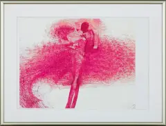 Zdzisław Beksiński, BEZ TYTUŁU, grafika komputerowa, papier
