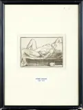 Adeline Jaeger, AKT NA KANAPIE, 1948, akwaforta, papier