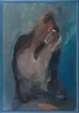 Miro - Dingo of Tonga by Maria Teresa Kuczyńska, 1994, gwasz, papier, sold Jun 2018