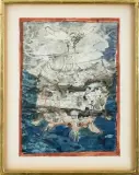 Jan Lebensztejn, Bez tytułu, 1965, akwarela, gwasz, papier