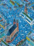 KRAKÓW by Edward Dwurnik, 2004, olej, płótno, sold Jun 2018
