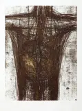 Z CYKLU KATARSIS by Magdalena Abakanowicz, 1985, miękki werniks, papier, sold Apr 2018