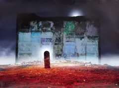 BEZ TYTUŁU by Zdzisław Beksiński, grafika komputerowa, sold Apr 2018
