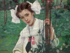 Eugeniusz Kazimirowski, MADZIA, olej, płótno