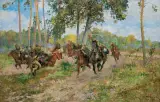 Leonard Wintorowski, ROK 1920. POTYCZKA, 1929, olej, płótno