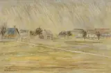 Tadeusz Makowski, DESZCZ (LA PLUIE), 1926 – 1927, olej, płótno