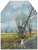 OBRAZ 2277. CZARNOGŁOWY by Jerzy Duda-Gracz, olej, płyta pilśniowa, sold Mar 2018